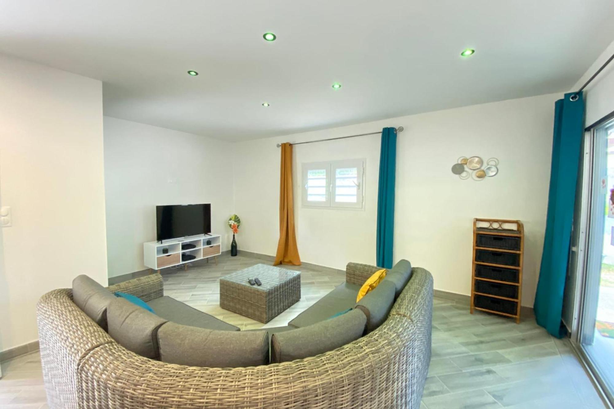972M Beautiful Air-Conditioned Villa With Garden Le Carbet Exterior foto